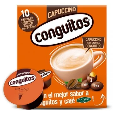 Dolce Gusto Capuccino Sabor a Conguitos 10 Bebidas