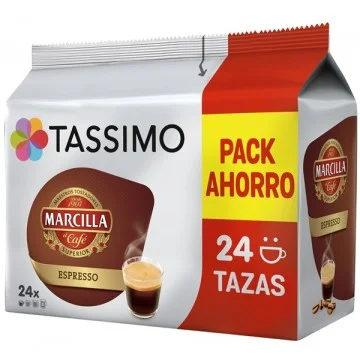 Marcilla Espresso - 24 Cápsulas para Tassimo