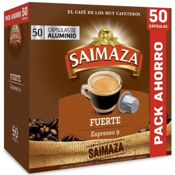 Cafe Saimaza Fuerte 50 Capsulas Nespresso