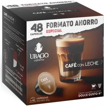 Ubago Café con Leche x 48 | Cápsulas Dolce Gusto