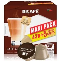 Bicafe Dolce Gusto®* Café con leche 48 Ud 