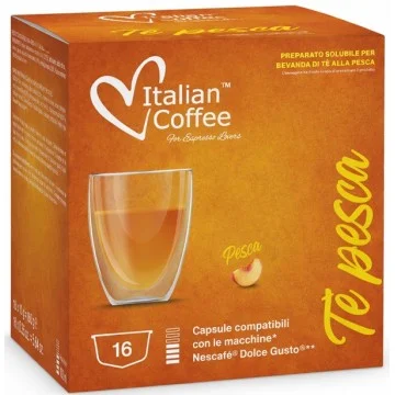 Te Melocoton Dolce Gusto 16 Cápsulas Compatibles