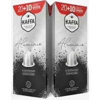 Kaffa Fortissimo: 60 Cápsulas Nespresso de Aluminio