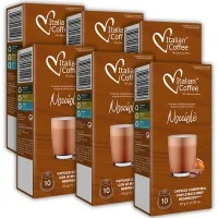Café con leche sabor avellana compatible Nespresso 60 cápsulas