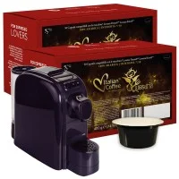Pack ahorro 100 cápsulas Lussuria Italian Coffee compatibles con Lavazza Firma y Lavazza Rivo