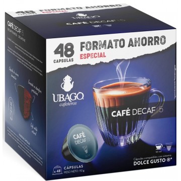 Ubago Descafeinado Dolce Gusto – 48 cápsulas