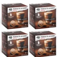 Pack 192 cápsulas Ubago café con leche compatibles con Dolce Gusto