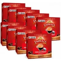 Pack 200 cápsulas Saimaza Descafeinado aluminio compatibles Nespresso