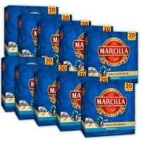 Pack 200 cápsulas Marcilla Descafeinado Espresso 6 aluminio compatibles Nespresso