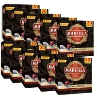 Pack 200 cápsulas Marcilla Extra Intenso Espresso 13 compatibles Nespresso
