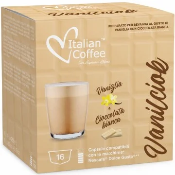Chocolate Blanco y Vainilla para Dolce Gusto 16 ud