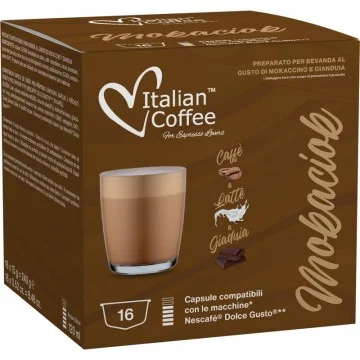 Dolce Gusto Café Leche Chocolate Avellana 16 Ud