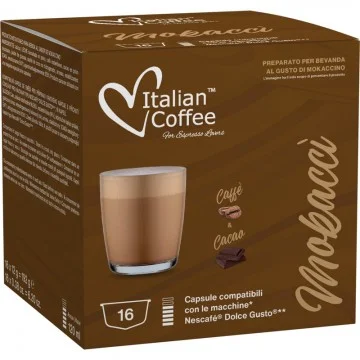 Dolce Gusto Café con Leche y Chocolate 16 Ud