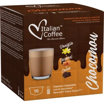 Chocolate Toffee y Vainilla para Dolce Gusto 16 ud