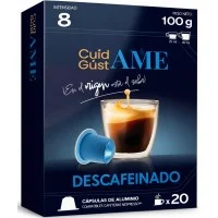 Descafeinado Cuidame 20 Capsulas Aluminio