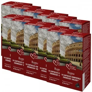 Cremesso Roma 192 Cápsulas – Pack Ahorro