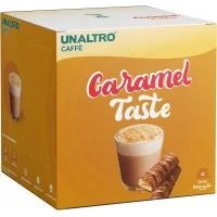 Cápsulas bebida chocolate y caramelo Unaltro Caffè Caramel Taste compatibles Dolce Gusto 16 unidades