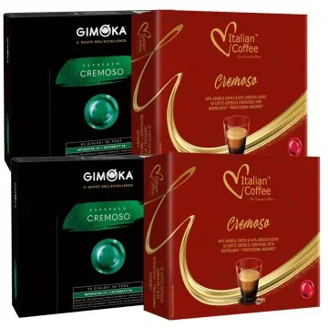 ( 2 Marcas ) 200 Cafés Cremosos Nespresso Pro