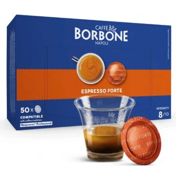 50 Cápsulas Borbone Forte Nespresso Pro