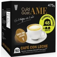 Café con Leche Cuidame Gustame Dolce Gusto 50 cápsulas