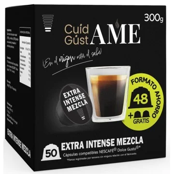 Cuidame Extra Intense Mezcla x 50 | Cápsulas Dolce Gusto