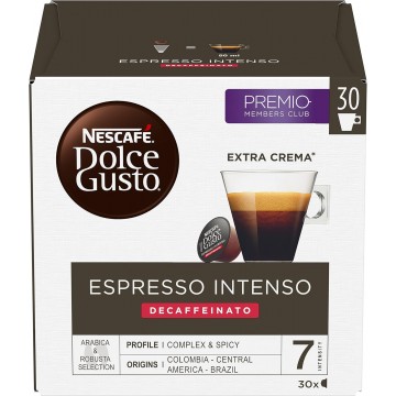Dolce Gusto Intenso Descafeinado 30 Cápsulas