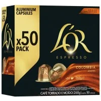 L`Or Espresso Colombia 50 Cápsulas Aluminio