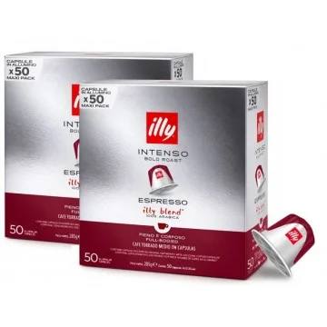 Illy Espresso Intenso Nespresso 2x50