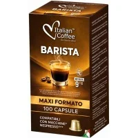 Cápsulas Italian Coffee Barista compatibles Nespresso - Caja 100 unidades